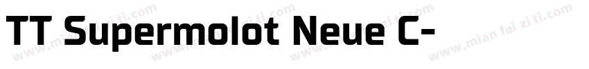 TT Supermolot Neue C字体转换